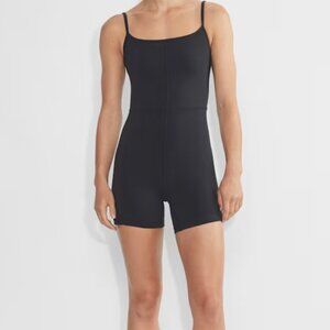 Aritzia LIFE Divinity 5"  Black Romper Medium